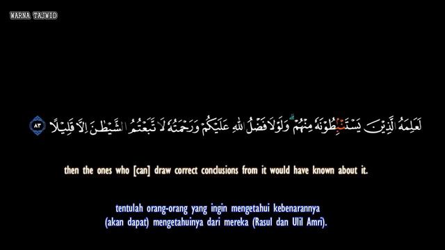 Surah An Nisa Women Mansur Al Salimi смотреть онлайн