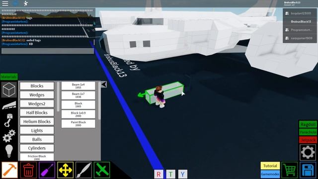 How To Build Boeing B-17 on (Plane Crazy) Roblox смотреть онлайн