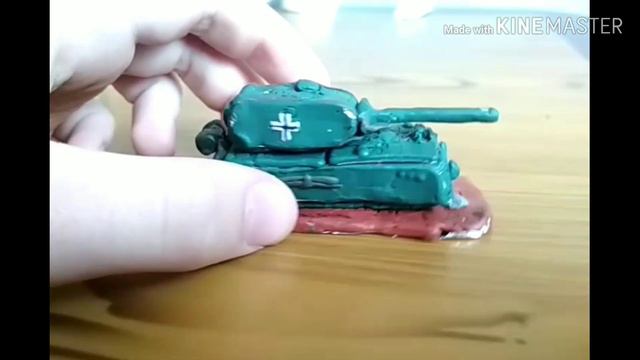 Танк Маус из пластилина смотреть онлайн