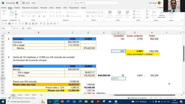 REGISTRO DE INVENTARIO FISICO PROFE JULIO VARGAS смотреть онлайн