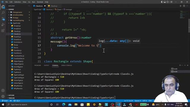 Typescript Tutorial -15 | Interface vs. Abstract Class in Typescript | Dr Vipin Classes смотреть онлайн
