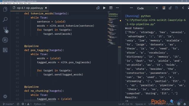 Hands-on NLP with NLTK and Scikit-learn: Building Text Preprocessing Pipeline with NLTK|packtpub.co смотреть онлайн