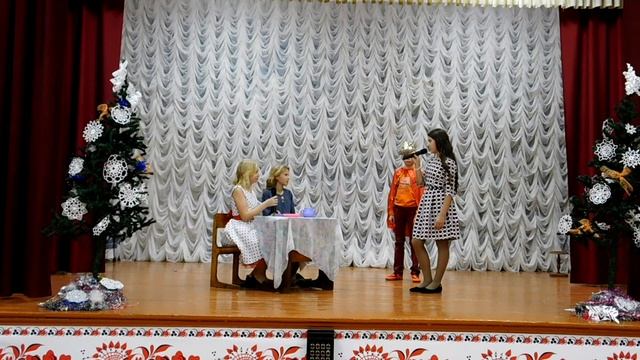 Сценка на Новый год - 6 класс смотреть онлайн