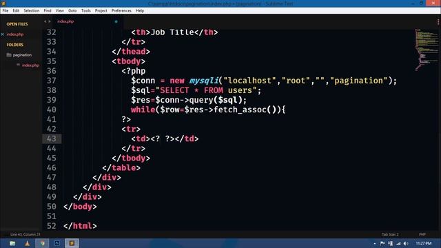 Advanced Pagination, Live Searching & Sorting of Records Using PHP, MySQLi & jQuery DataTable смотреть онлайн