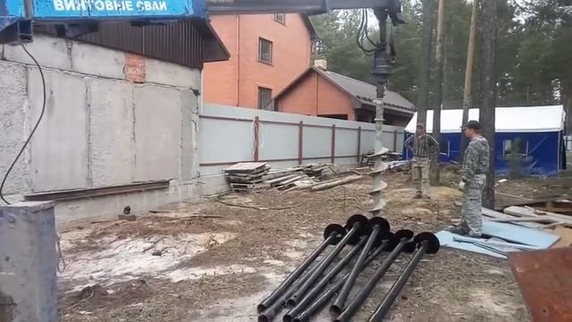 Монтаж винтовых свай Сургут смотреть онлайн