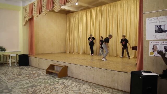 2012.10.05 День учителя 54 школа, студия брейк-данса "Sense of life" смотреть онлайн