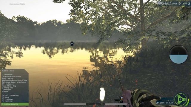 Ultimate Fishing Simulator Amazon River Gameplay (PC Game). смотреть онлайн