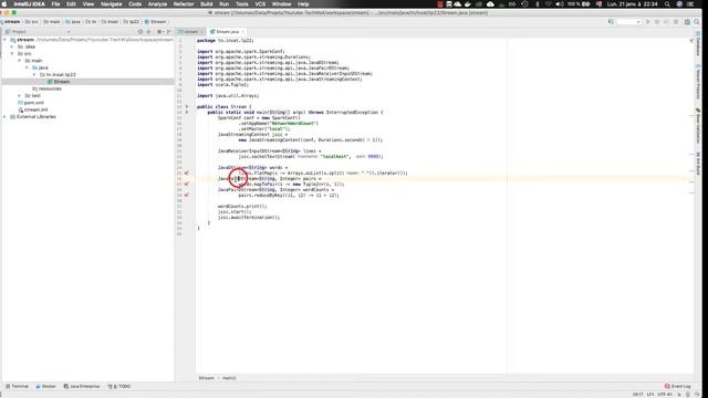 Hadoop&cie - 10 - Exemple Spark Streaming смотреть онлайн