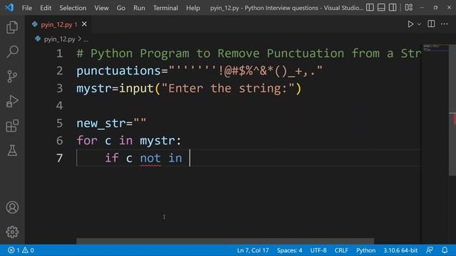 How to Remove Punctuations in Python (Telugu) смотреть онлайн