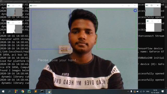 Hand Gesture Pin Code Interface | OpenCV | Tensorflow (keras) | Convolutional Neural Network (CNN) смотреть онлайн