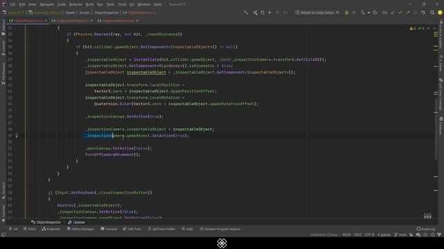 Осмотр предметов в юнити как в Resident Evil смотреть онлайн