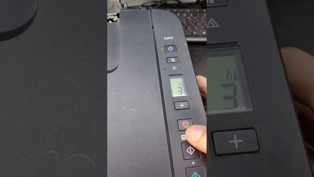 Как сделать прочистку на принтере Canon G2410. смотреть онлайн