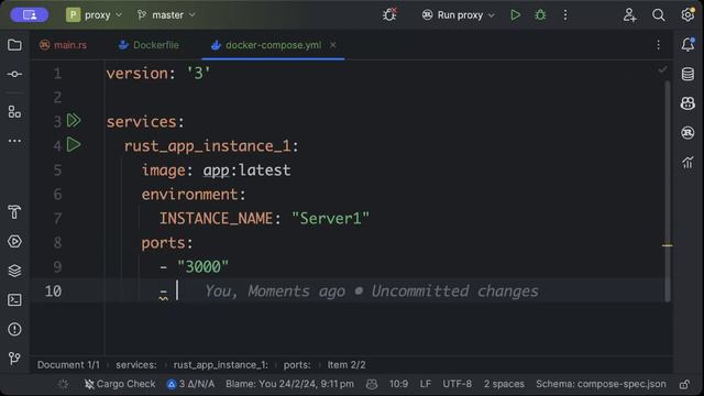 Rust APP With Nginx | Load Balancer | Round Robin смотреть онлайн