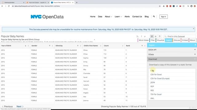 Pass a URL to the pd.read_csv Method - Data Analysis Tutorial смотреть онлайн