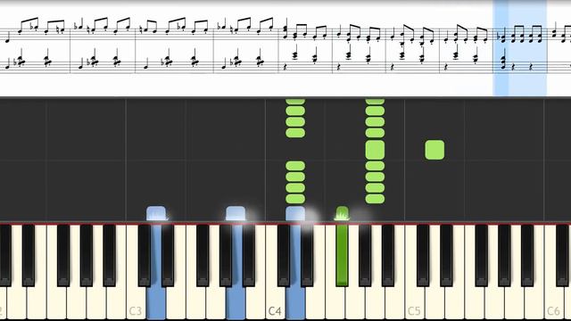 Danse Macabre (Saint-Saëns) - Piano Tutorial смотреть онлайн