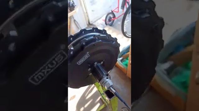 Test Motor MXUS MX19R\C 1000W 48-60V Geared Rear Hub Motor смотреть онлайн