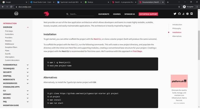 Nest.js backend node.js frameworkına kirisiw смотреть онлайн