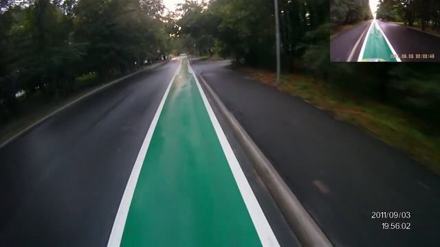 Moscow new cycle path (part 2). Новая велодорожка в Москве (ч.2) смотреть онлайн