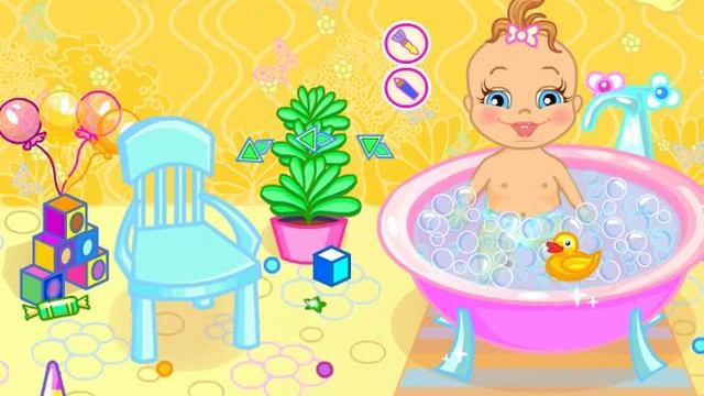 Купания игра для маленьких детей Геймплей   Amazing HD с музыкой