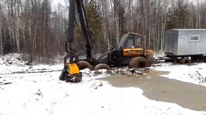 Один день из жизни оператора харвестера Ponsse
