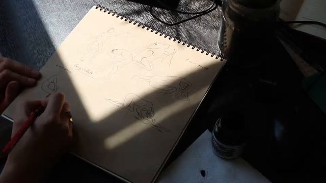 Быстрые зарисовки людей. Fast sketching people смотреть онлайн