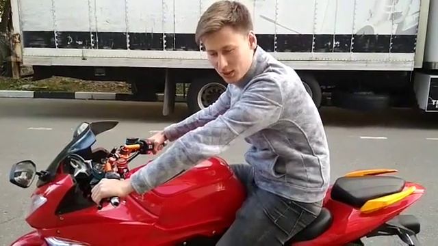 Как звучит дешевый имитатор звука на дешевом электромотоцикле? смотреть онлайн
