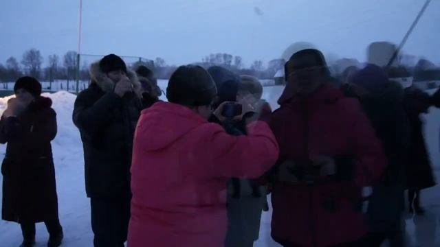 Олимпийский факел в Тоскаево 7 февраля 2014 года смотреть онлайн