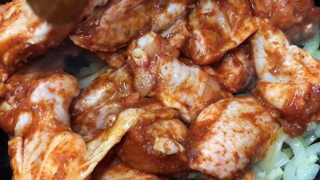 Паста КАРРИ + вкуснейшие куриные крылышки КАРРИ смотреть онлайн