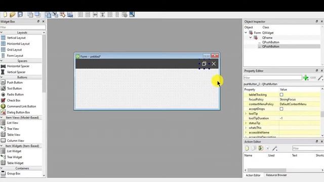 Creating a custom title bar using Qt Designer | Qt Designer Projects смотреть онлайн