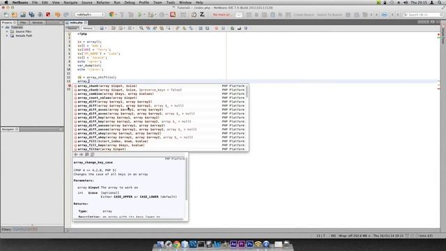 Array Functions | PHP смотреть онлайн