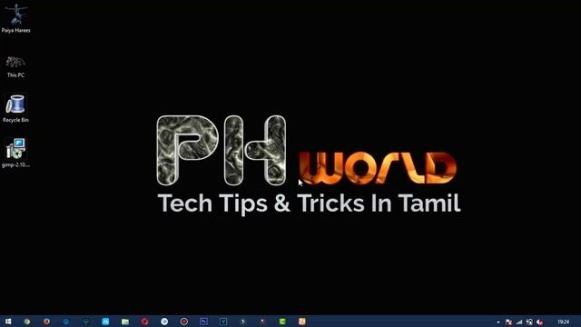 GIMP ( Photoshop Alternative ) | Tamil | PH World смотреть онлайн