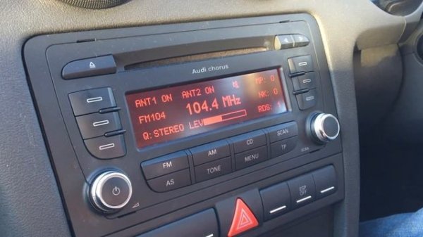 Easily Find The Secret Hidden Menu On Your Audi Chorus Radio