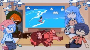 || Soft FNF reacts to animation but everyone sings it || part 2 || credit on the desc ||