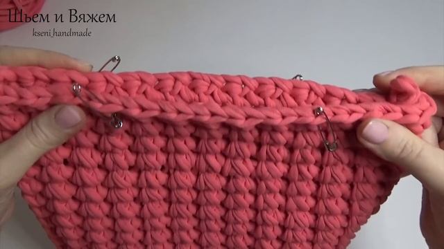Рюкзак из Трикотажной пряжи. Вязание крючком. Crochet Backpack Tutorial