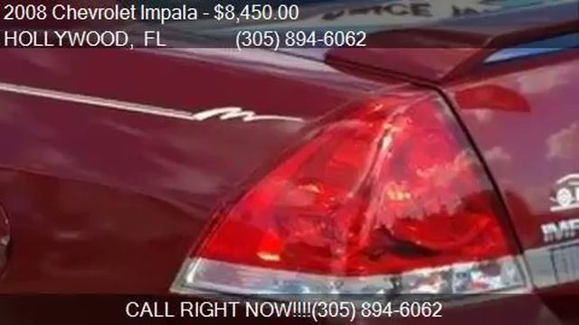 2008 Chevrolet Impala LT 4dr Sedan w/2LT for sale in HOLLYWO смотреть онлайн
