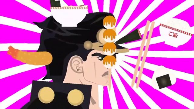 chainsaw man vs jotaro fan animation , stick nodes смотреть онлайн