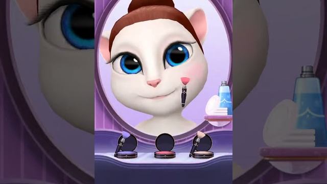 [My Talking Angela] Макияж Анжелы смотреть онлайн