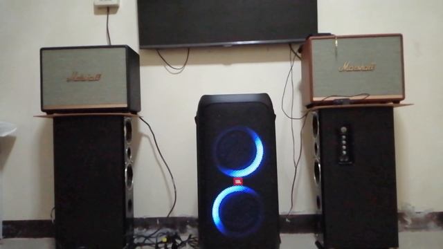 Marshall Woburn ll X2 VS JBL Partybox 310 смотреть онлайн