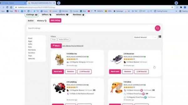 traderie app to trade