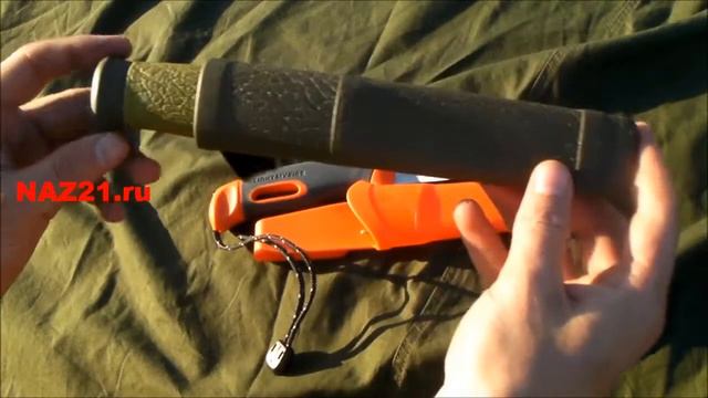 Нож с огнивом Swedish FireKnife смотреть онлайн