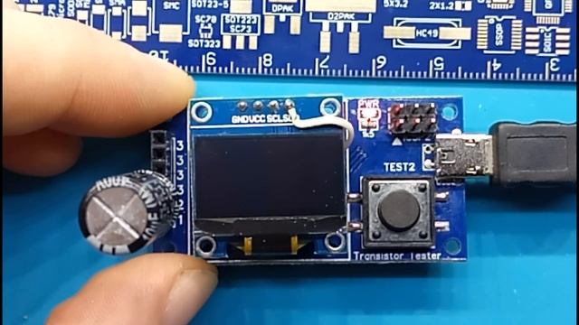Уменьшенная версия Транзистор тестера Маркуса (Marcus Transistor Tester) смотреть онлайн