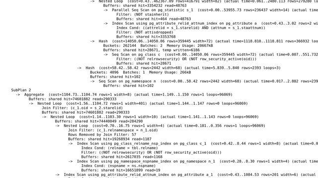 Databases: pg_stats is huge and slowing PostgreSQL server down.... What do I do? смотреть онлайн