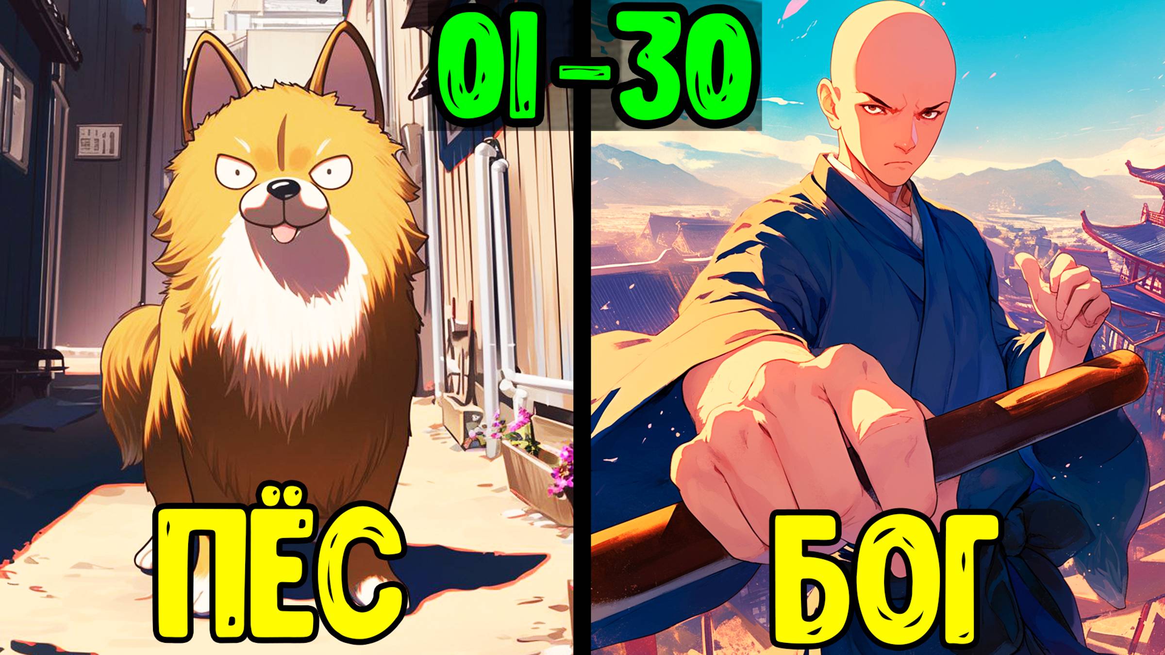 Эволюция Собаки в Другом Мире - Главы 1-30 (Озвучка Маньхуа) смотреть онлайн