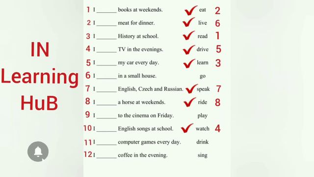 Present Simple-Verbs||Increase your knowledge||Easy English Speaking||English #verbs #youtube смотреть онлайн