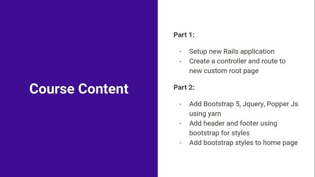 CRUD With AJAX and Rails 6 - Introduction смотреть онлайн