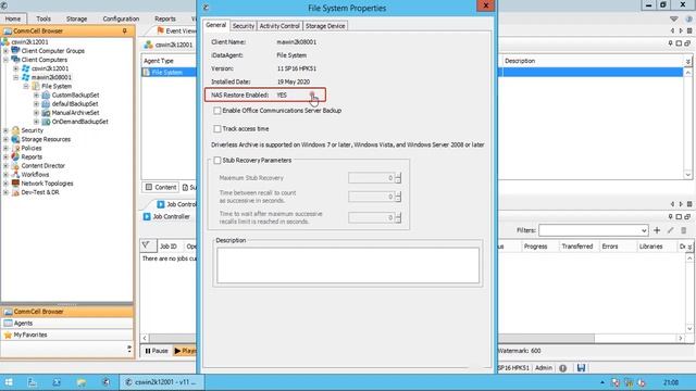 CommVault - File System & Backup Set(s) (For beginners) смотреть онлайн