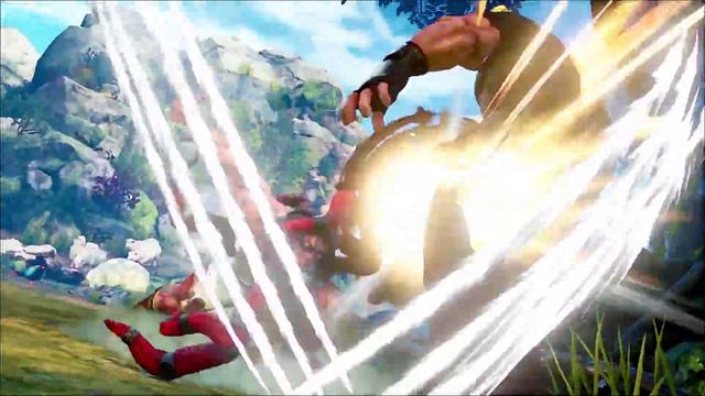 Street Fighter 5 Necalli Vs. Ken Gameplay EVO 2015 New Characters Trailer PS4 (All 60fps HD) смотреть онлайн