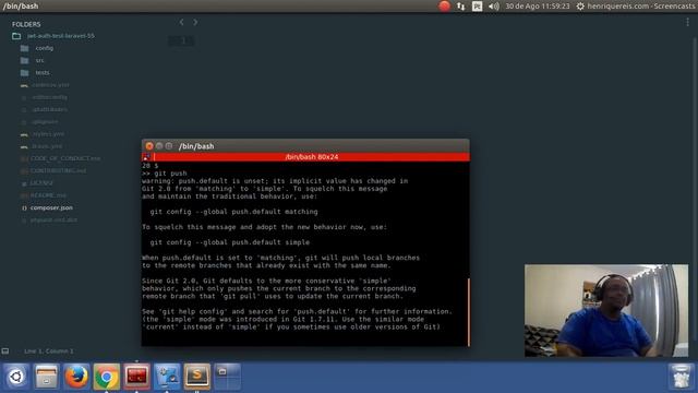 Atualizando pacotes de terceiros para usar no seu projeto (composer) смотреть онлайн