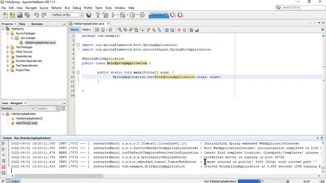 Spring Boot crear proyecto desde Apache Netbeans - Curso Completo Spring Boot 2022 смотреть онлайн