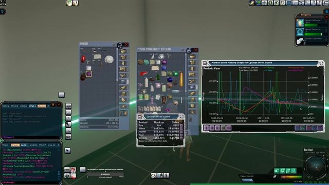 Entropia Universe. Next Island. Разбираем лут планеты (loot Planets) смотреть онлайн